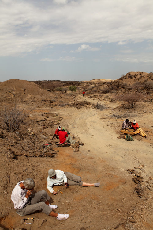 For five decades, the Koobi Fora Research Project team have uncovered unprecedented clues to our origins in the fossil exposures of the Lake Turkana Basin. Photo copyright Mike Hettwer, www.hettwer.com